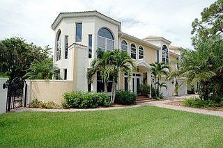 Front of Villa