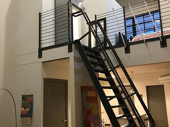 Entry view of loft