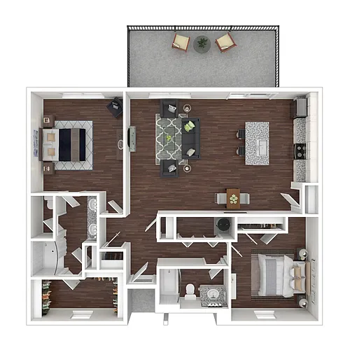Floor plan The Casetta