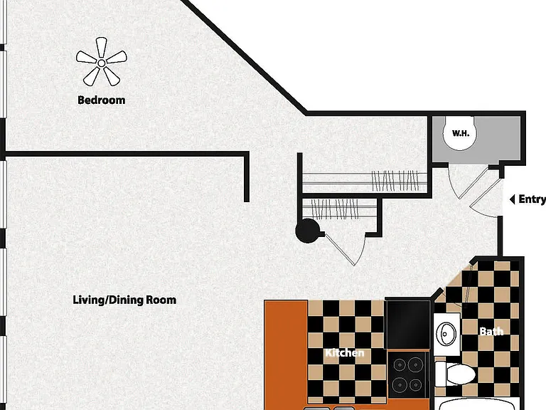East 8 Lofts floorplan