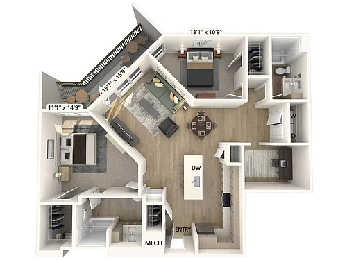 Floor plan 258