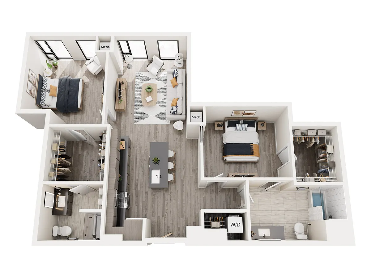 Floor plan 2G1
