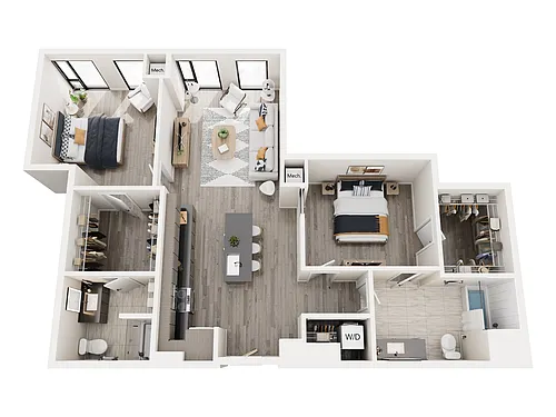 Floor plan 2G1