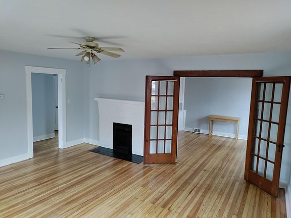 Living Room into the dining room