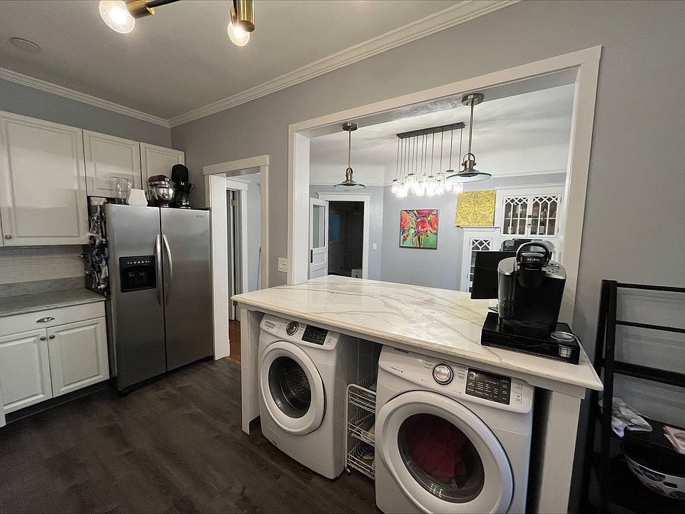 Kitchen view from the rear door
