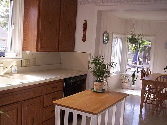 Efficient well-lit kitchen!