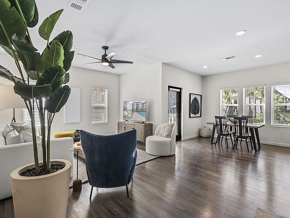 Our living and dining spaces at Azalea Luxury Apartments in Tampa, Florida