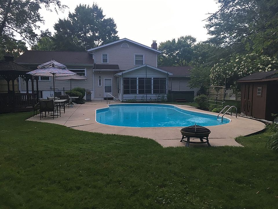 Private backyard