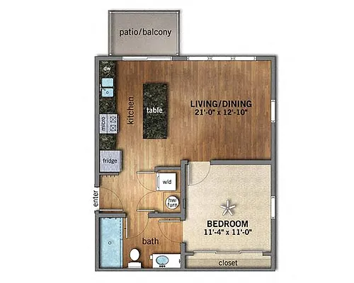 Floor plan Haven