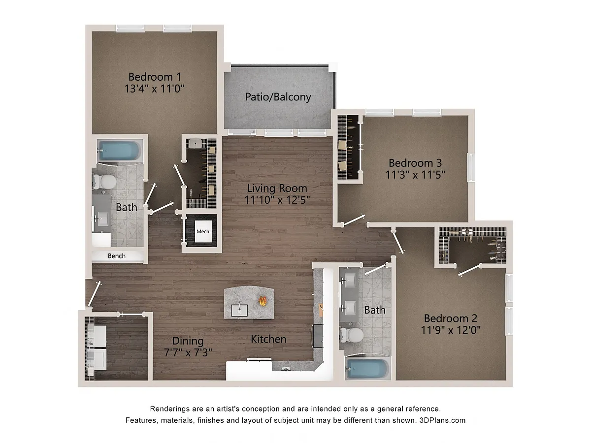 Floor plan C2A