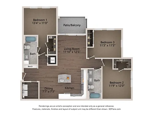 Floor plan C2A