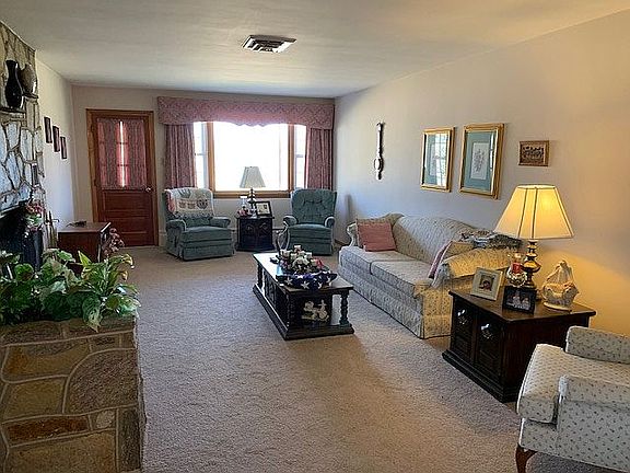 Living room- stone planter