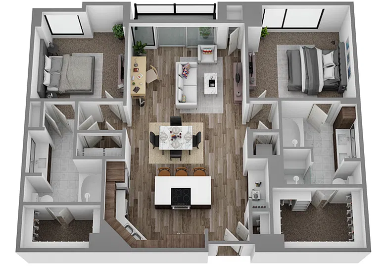 Floor plan M