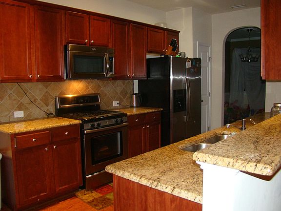 Granite and SS appliances - new microwave and dishwasher