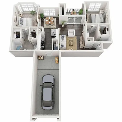 Floor plan Blanco