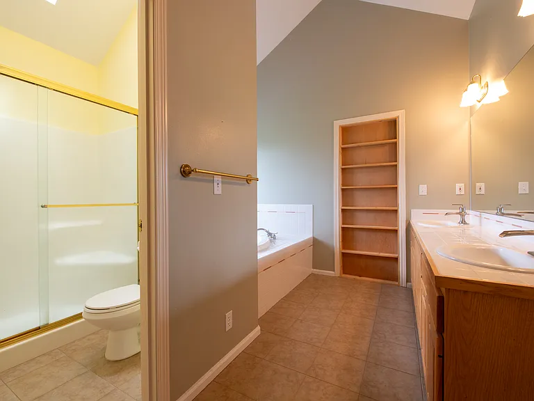 Master Bath & Shower/Toilet (to left)