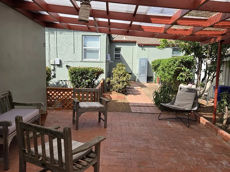 Large Backyard with Outdoor Furniture