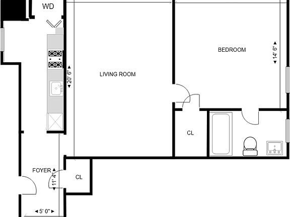 2nd image of 200 W 90th St Unit 15Y