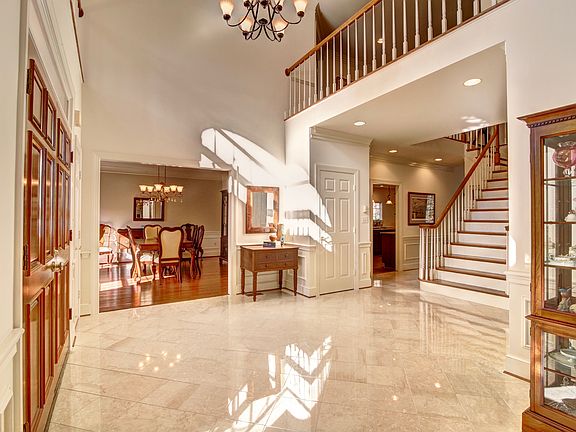 2-story Marble Foyer