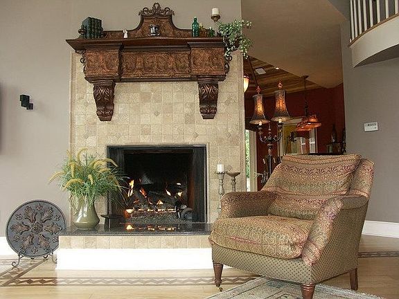 CUSTOM FIREPLACE
