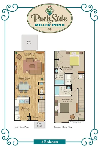 Floor plan 2 Bedroom