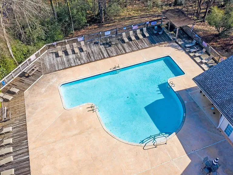 Aerial View of Swimming Pool
