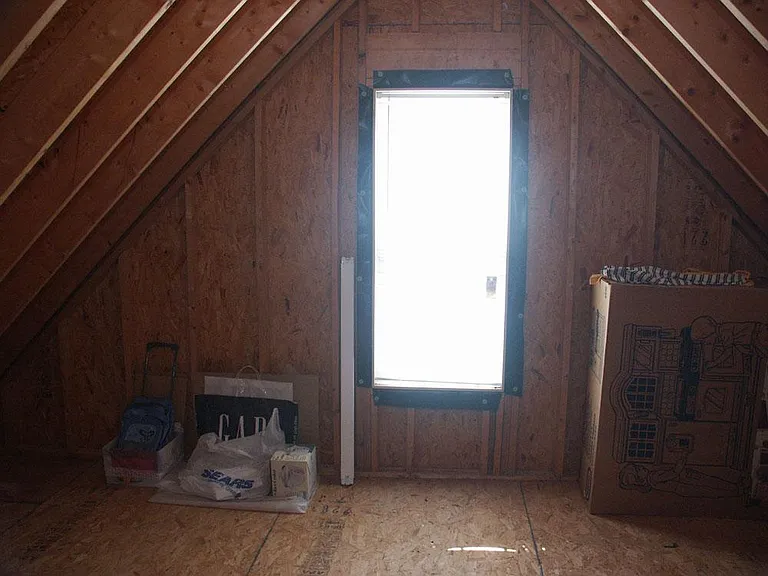 Walk-in Attic.