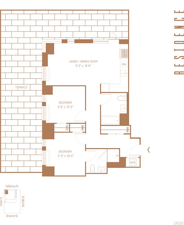 1st image of 125 Delancey St APT 602