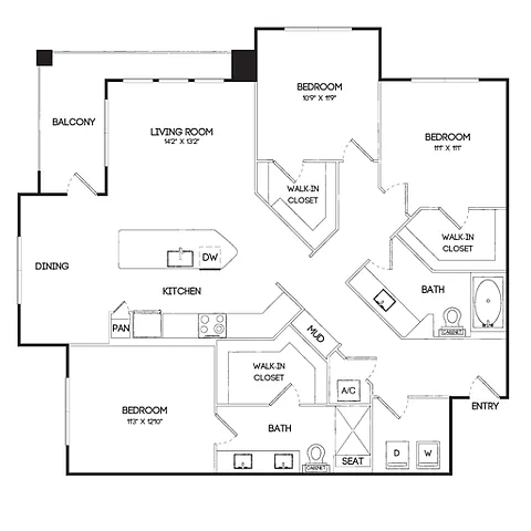 Floor plan Meadow