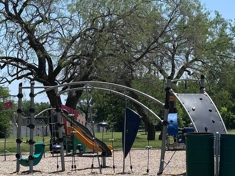 Community playground within 2 blocks of home.