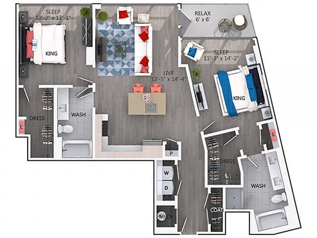 Floor plan C6d