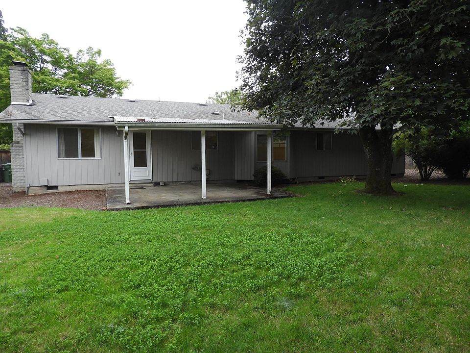 Covered back porch