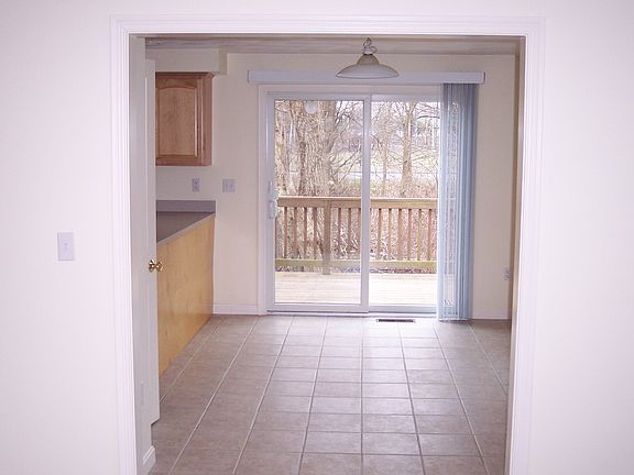 Dining Room with view of private rear deck