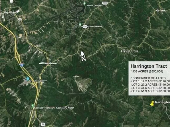 Harrington Rd, Williamstown, KY 41097