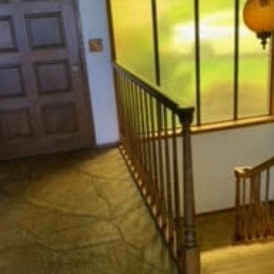 entrance and front door