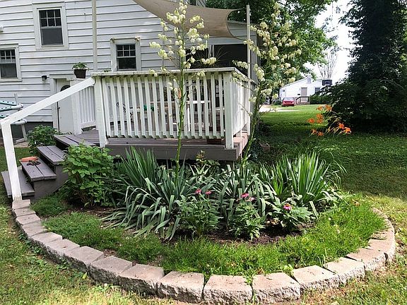 Perennial flower beds