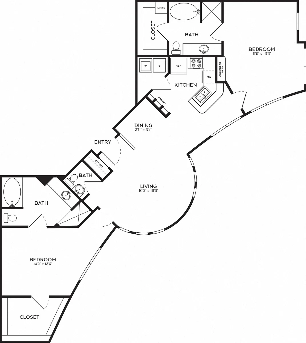 Floor plan B7