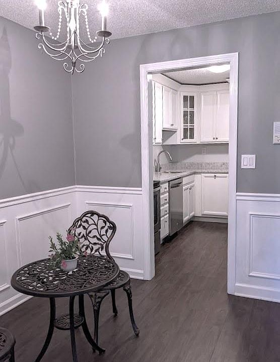 Dining with custom millwork