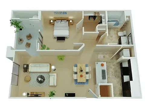 Floor plan Esplanade