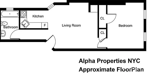 Rented by Alpha Properties NYC I LLC
