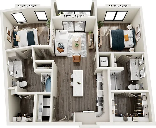 Floor plan B11