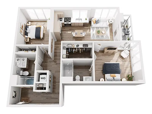 Floor plan B16