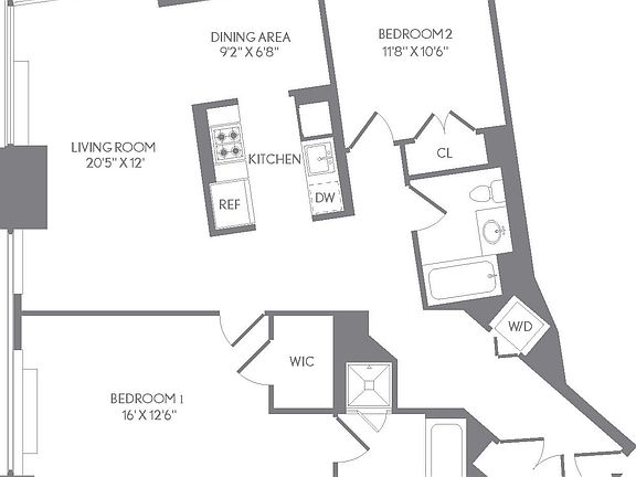 2nd image of 227 W 77th St APT 8G