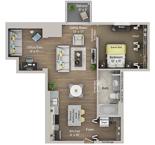 Floor plan A2