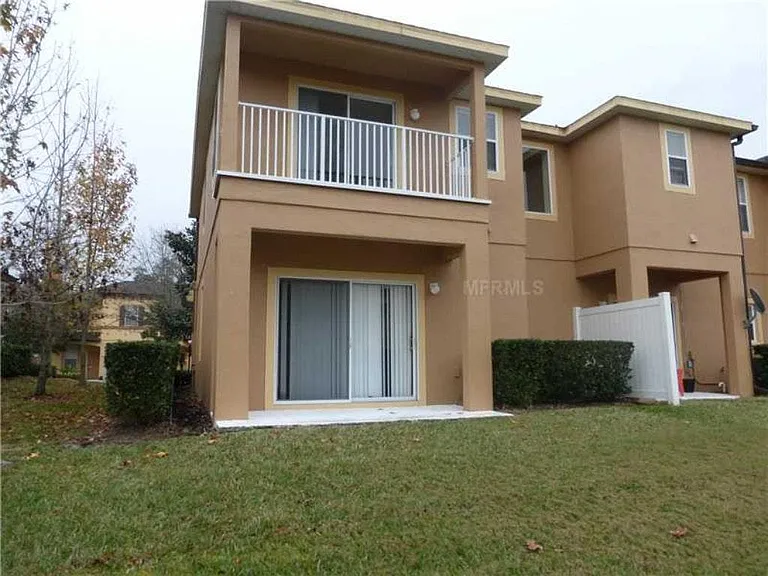 Back of the Townhome