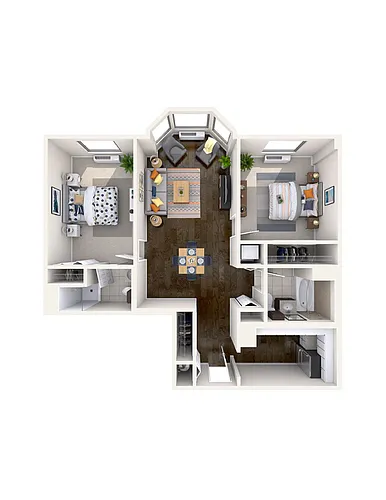Floor plan B3