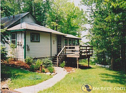 View of Cabin from paved driveway