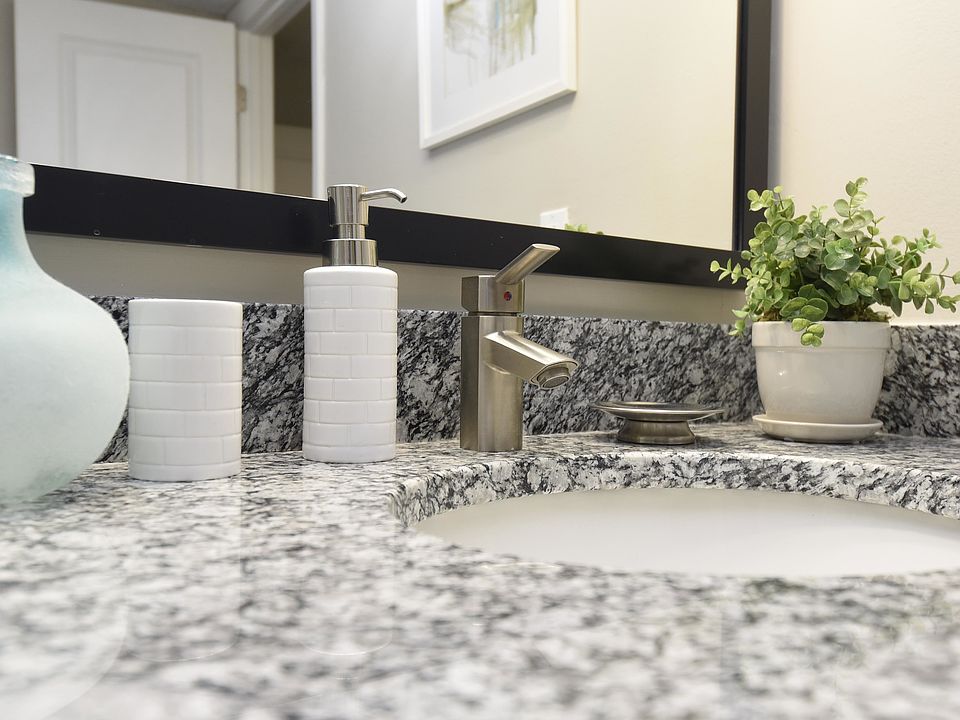 Experience sophistication with this modern bathroom vanity design.