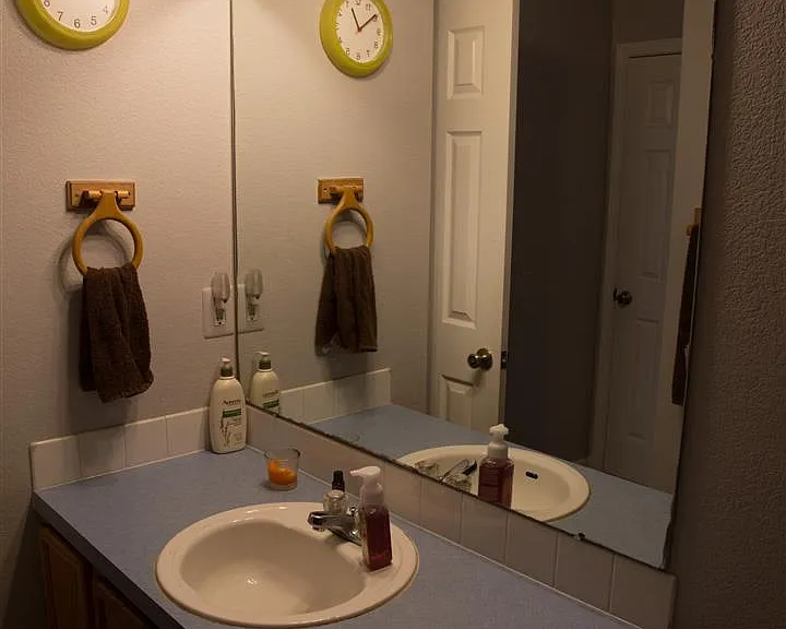 Main-level bathroom