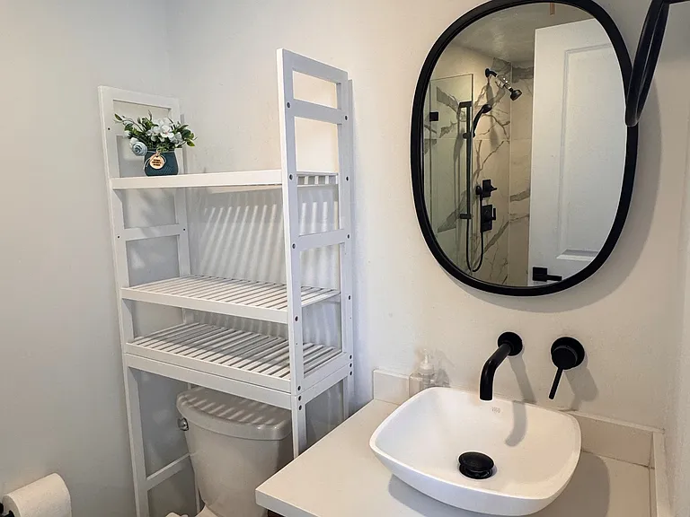 Actual private bath